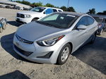 2014 Hyundai Elantra Se Серебряный vin: 5NPDH4AE4EH486186