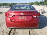 2014 Hyundai Elantra Se Maroon vin: 5NPDH4AE4EH487077