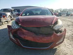 2014 Hyundai Elantra Se Maroon vin: 5NPDH4AE4EH487077