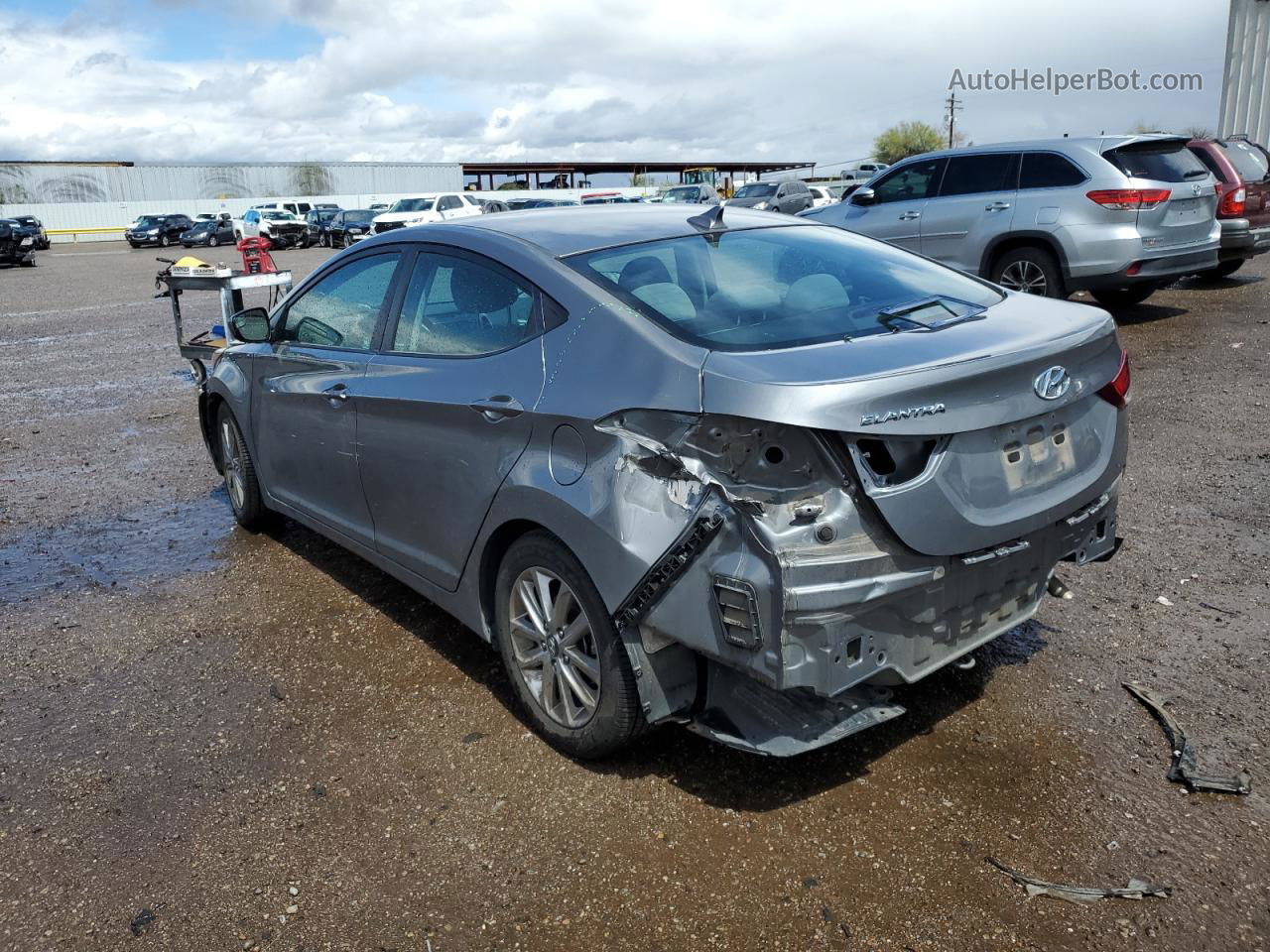 2014 Hyundai Elantra Se Charcoal vin: 5NPDH4AE4EH489492