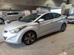 2014 Hyundai Elantra Se Silver vin: 5NPDH4AE4EH496944