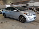 2014 Hyundai Elantra Se Silver vin: 5NPDH4AE4EH496944