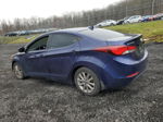 2014 Hyundai Elantra Se Blue vin: 5NPDH4AE4EH499150