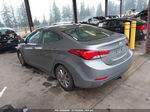 2014 Hyundai Elantra Se Gray vin: 5NPDH4AE4EH500989