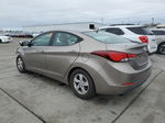 2014 Hyundai Elantra Se Желто-коричневый vin: 5NPDH4AE4EH502953