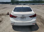 2014 Hyundai Elantra Se White vin: 5NPDH4AE4EH503018