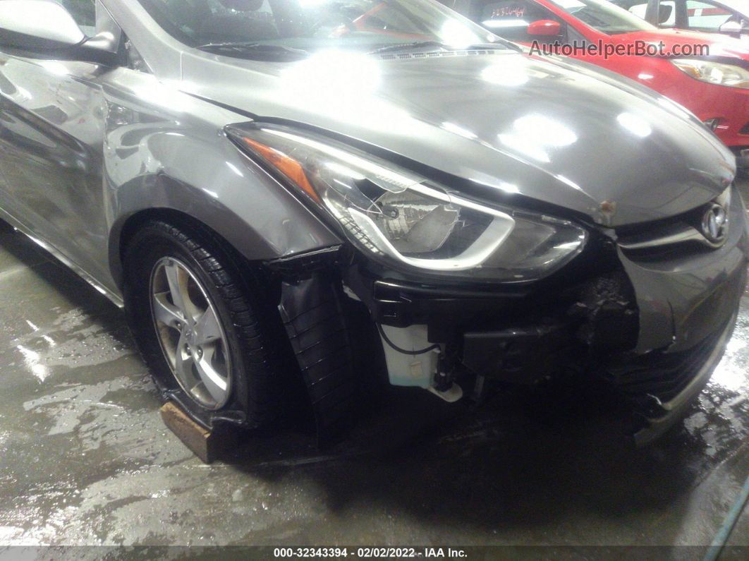 2014 Hyundai Elantra Se Серый vin: 5NPDH4AE4EH505562