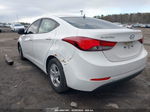 2014 Hyundai Elantra Se White vin: 5NPDH4AE4EH507568