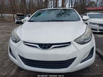 2014 Hyundai Elantra Se White vin: 5NPDH4AE4EH507568