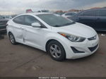 2014 Hyundai Elantra Se White vin: 5NPDH4AE4EH508364