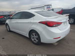 2014 Hyundai Elantra Se White vin: 5NPDH4AE4EH508364