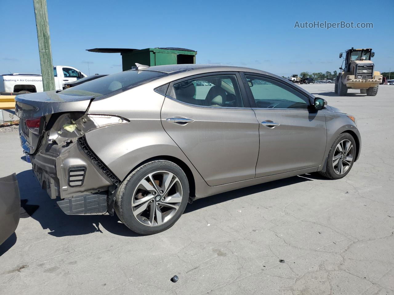 2014 Hyundai Elantra Se Tan vin: 5NPDH4AE4EH518084