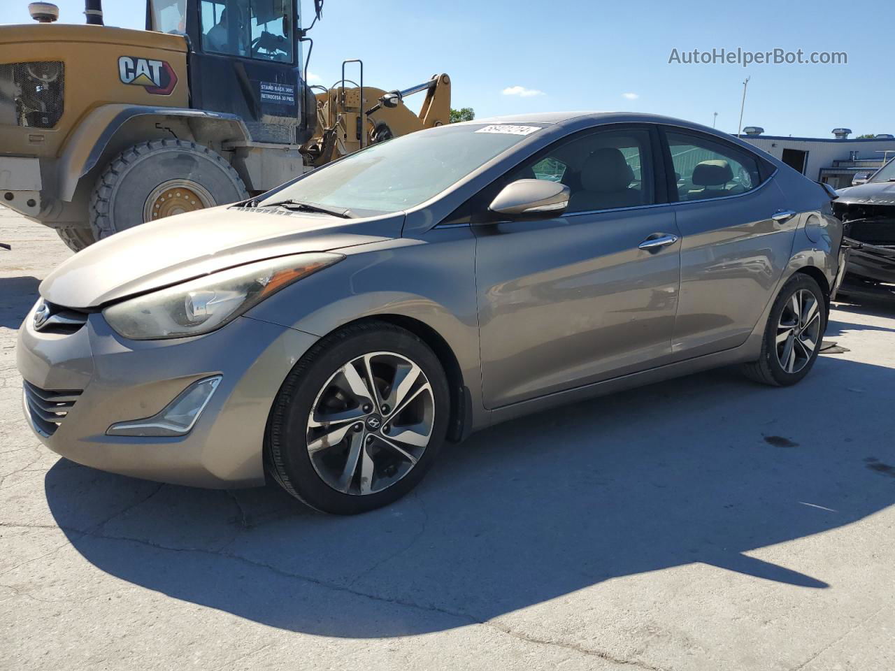 2014 Hyundai Elantra Se Tan vin: 5NPDH4AE4EH518084