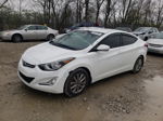 2014 Hyundai Elantra Se White vin: 5NPDH4AE4EH518263