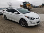 2014 Hyundai Elantra Se White vin: 5NPDH4AE4EH518263