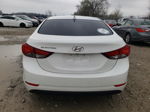 2014 Hyundai Elantra Se White vin: 5NPDH4AE4EH518263