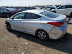 2014 Hyundai Elantra Se Silver vin: 5NPDH4AE4EH521292