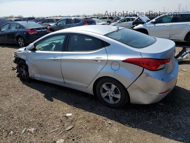 2014 Hyundai Elantra Se Silver vin: 5NPDH4AE4EH521292