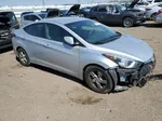 2014 Hyundai Elantra Se Silver vin: 5NPDH4AE4EH521292