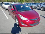 2014 Hyundai Elantra Se Red vin: 5NPDH4AE4EH541610