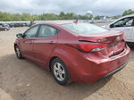 2014 Hyundai Elantra Se Burgundy vin: 5NPDH4AE4EH544104