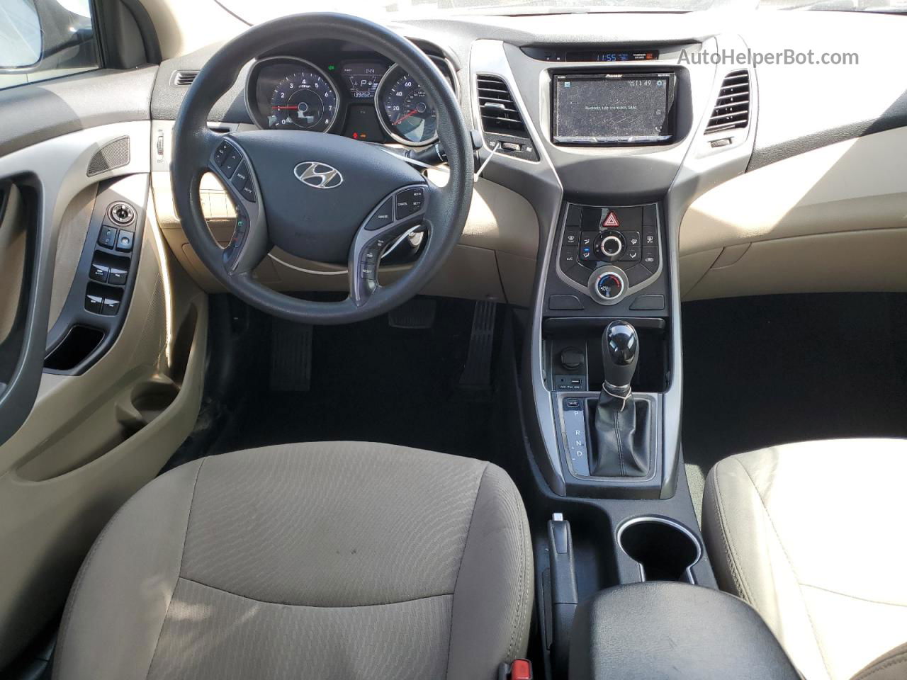 2015 Hyundai Elantra Se Белый vin: 5NPDH4AE4FH590792