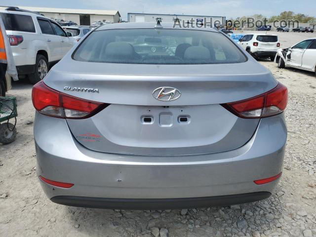 2015 Hyundai Elantra Se Silver vin: 5NPDH4AE4FH603590