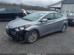 2015 Hyundai Elantra Se Silver vin: 5NPDH4AE4FH629414