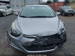 2015 Hyundai Elantra Se Silver vin: 5NPDH4AE4FH629414