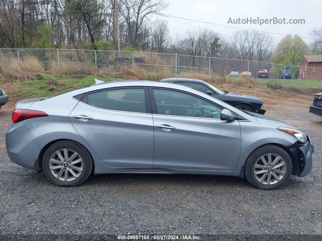 2015 Hyundai Elantra Se Silver vin: 5NPDH4AE4FH629414