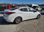 2016 Hyundai Elantra Se White vin: 5NPDH4AE4GH654234