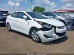 2016 Hyundai Elantra Se Белый vin: 5NPDH4AE4GH663810