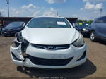 2016 Hyundai Elantra Se White vin: 5NPDH4AE4GH663810