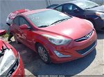 2016 Hyundai Elantra Se Red vin: 5NPDH4AE4GH671194