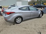 2016 Hyundai Elantra Se Gray vin: 5NPDH4AE4GH694314