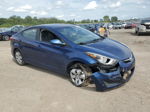 2016 Hyundai Elantra Se Blue vin: 5NPDH4AE4GH715565