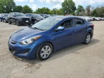 2016 Hyundai Elantra Se Blue vin: 5NPDH4AE4GH715565