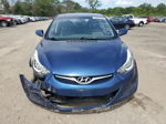 2016 Hyundai Elantra Se Blue vin: 5NPDH4AE4GH715565