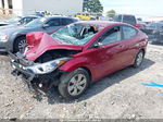 2016 Hyundai Elantra Se Red vin: 5NPDH4AE4GH733161