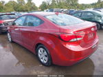 2016 Hyundai Elantra Se Красный vin: 5NPDH4AE4GH733886