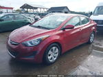 2016 Hyundai Elantra Se Red vin: 5NPDH4AE4GH733886