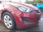 2016 Hyundai Elantra Se Red vin: 5NPDH4AE4GH733886