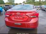 2016 Hyundai Elantra Se Красный vin: 5NPDH4AE4GH733886