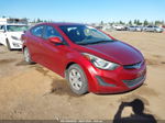 2016 Hyundai Elantra Se Красный vin: 5NPDH4AE4GH734374