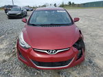 2016 Hyundai Elantra Se Red vin: 5NPDH4AE4GH743799