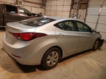 2016 Hyundai Elantra Se Silver vin: 5NPDH4AE4GH745150