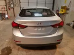 2016 Hyundai Elantra Se Silver vin: 5NPDH4AE4GH745150