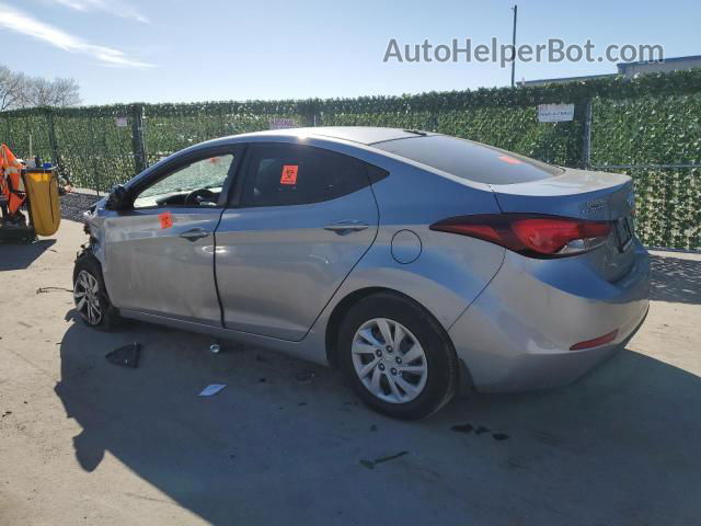 2016 Hyundai Elantra Se Silver vin: 5NPDH4AE4GH760392