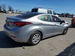 2016 Hyundai Elantra Se Silver vin: 5NPDH4AE4GH760392