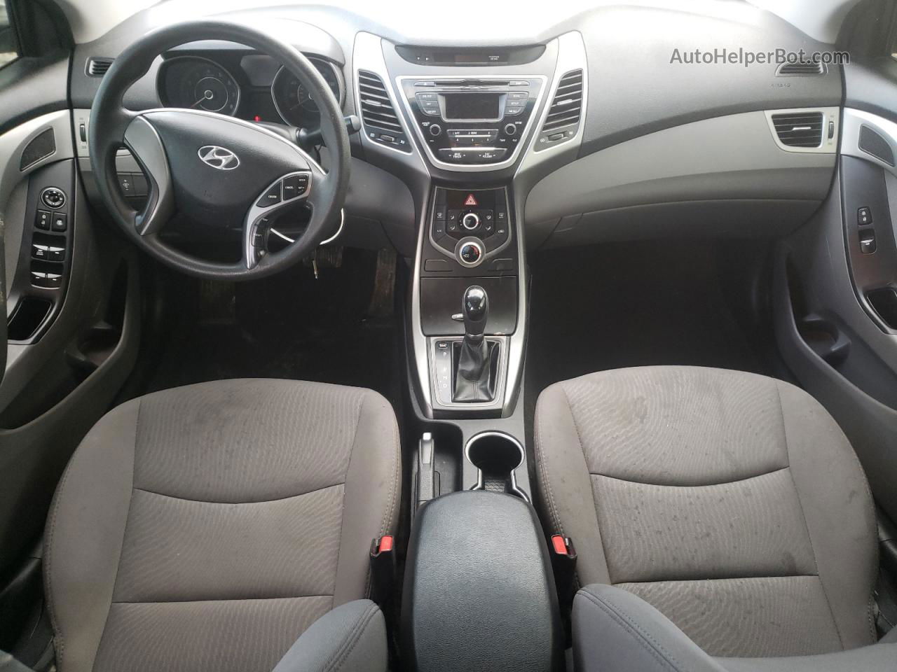 2016 Hyundai Elantra Se Серебряный vin: 5NPDH4AE4GH761882